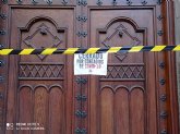 Estudiantes en Lucha precinta la Universidad de Murcia