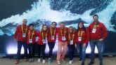 El Club Natación Ciudad de Murcia hace historia en el Campeonato de Europa de natación máster de Londres