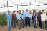 Una delegación de Asaja-Águilas visita las instalaciones del Imida