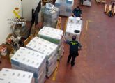 La Guardia Civil desmantela un grupo delictivo dedicado a la sustracción  y venta ilícita de productos de limpieza