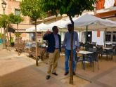 Desarrollo Urbano estudia la remodelación de la plaza de San Juan con hosteleros y vecinos