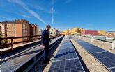 La instalación de placas solares en el edificio Aseinfante generará un ahorro de hasta el 30 por ciento en el consumo energético