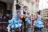 Mas de 400 alumnos de las escuelas de baile de Cartagena participaron este sabado en un festival con motivo del Dia Internacional de la Danza