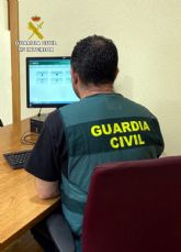La Guardia Civil detiene en Murcia a una persona dedicada a cometer estafas