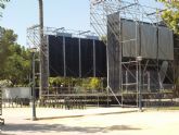 Cambiemos Murcia denuncia la utilización del jardín del Malecón para espectáculos exclusivos