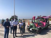 La Comunidad pone en funcionamiento un tren lanzadera gratuito para rebajar la afluencia de vehículos a las playas de La Llana y Torre Derribada