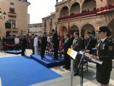 El Alcalde ensalza la labor desempeñada por el Cuerpo Nacional de Policía en toda España durante el acto de los Ángeles Custodios celebrado esta mañana en Lorca