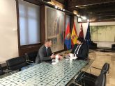 El Alcalde de Torre Pacheco se entrevista con el Presidente de la Comunidad Autónoma