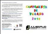 El Campamento de Verano 2016 de la Concejalía de Juventud de Molina de Segura ofrece 50 plazas para niños de 7 a 13 años