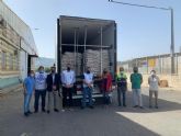 Rotary Club Murcia Norte dona 23.000 kilos de patatas al Banco de Alimentos