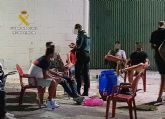 La Guardia Civil sorprende en Cieza a once jóvenes realizando un botellón incumpliendo las medidas de seguridad