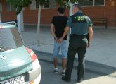La Guardia Civil detiene al presunto autor de una grave agresión al conductor de un turismo en Alguazas