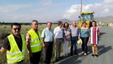 Fomento invierte más de 241.000 euros en las obras de mejora del camino de El Boquerón que une Abarán con Jumilla