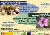 Los trabajadores de Cartagena interesados en la agricultura sostenible podrán mejorar sus conocimientos con dos cursos gratuitos