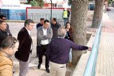 El Alcalde Andrés Luna y el Director del Agua visitan las obras de remodelación y arreglos de la avenida Mario Spreáfico
