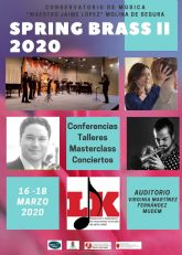 El Conservatorio Profesional de Música Maestro Jaime López de Molina de Segura organiza la II Semana del Metal del 16 al 18 de marzo