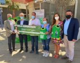 La peña Triunfador recibe uno de los tres premios de la campaña ‘Recicla Esperanza’ de apoyo a causas contra la COVID-19 y fomento del reciclaje