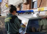 La Guardia Civil detiene en Mazarrón a una mujer dedicada a cometer robos