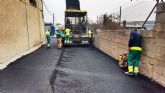 Comienzan las obras de asfaltado en los polígonos industriales de Molina de Segura