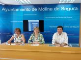 El Ayuntamiento de Molina de Segura consigue 10 millones de euros para la financiación de proyectos EDUSI