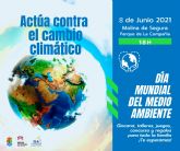 Molina de Segura celebra el Día Mundial del Medio Ambiente mañana martes 8 de junio con actividades en el Parque de la Compañía, bajo el lema Actúa contra el cambio climático