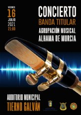 La banda titular de la Agrupación Musical da la bienvenida al verano con un concierto en el auditorio