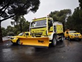 Habilitan 5 vehículos de las brigadas forestales como quitanieves en las comarcas y espacios naturales afectados por el temporal de nieve
