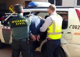 La Guardia Civil detiene a un peligroso delincuente por un apuñalamiento en Torre Pacheco