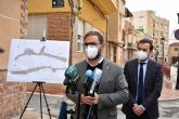 El Ayuntamiento de Lorca impulsa el procedimiento para la adjudicación de las obras de renovación urbana de la calle Abellaneda en el barrio de San Cristóbal
