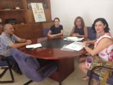 La directora general de Comercio visita Bullas para conocer las necesidades del sector del comercio