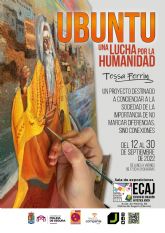 El Espacio de Creación Artística Joven de Molina de Segura acoge la exposición de UBUNTU: una lucha por la humanidad, de Tessa Ferrin, del 12 al 30 de septiembre