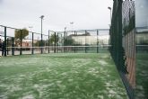 Renovadas las pistas de pádel en las instalaciones deportivas de Mazarrón y Puerto