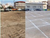El Ayuntamiento de Beniel habilita más de 90 plazas de aparcamiento en la Urbanización Sur