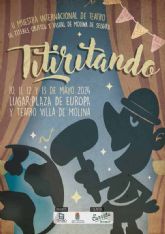 Molina de Segura acoge del 10 al 13 de mayo la segunda edición de la Muestra Internacional de Títeres, Objetos y Visual TITIRITANDO 2024