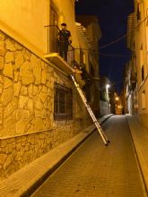 La Policía Local de Lorca evita un segundo intento de ocupación ilegal en una vivienda del casco histórico