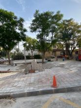 El Ayuntamiento de Molina de Segura lleva a cabo obras de mejora en La Brancha, con una inversión de 95.853,56 euros