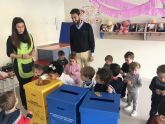 El Ayuntamiento distribuirá 600 papeleras amarillas y azules donadas por Ecoembes en centros de enseñanza y dependencias municipales para fomentar el reciclaje