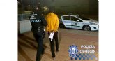La Policía Local de Cehegín detiene a un joven por robo con violencia para apoderarse de un teléfono móvil