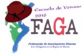 FAGA lleva a cabo en San Pedro del Pinatar su Escuela de verano