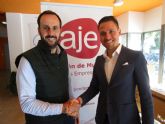 Pablo Soler, nuevo delegado territorial de AJE Región de Murcia en el Altiplano