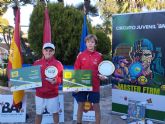 Antonio Pérez y David Chinchilla, de 'Las Torres entre Raquetas', campeón y subcampeón del máster regional de tenis alevín Antonio Pérez y David Chinchilla, de 'Las Torres entre Raquetas', campeón y subcampeón del máster regional de tenis alevín