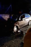 Tres heridos en un accidente de tráfico con atrapados en Cañada de Canara, Cehegín