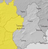 Meteorología establece para hoy aviso de nivel amarillo por nevadas en el Noroeste de la Región de Murcia