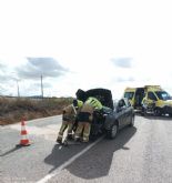 6 heridos en accidente de tráfico en Los Cánovas, pedanía de Fuente Álamo