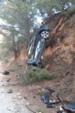 Dos heridos en un accidente de tráfico en Cehegín
