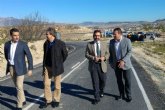 Culminan las obras de ampliación y mejora del firme de la carretera que une la Puebla de Mula con Fuente Librilla