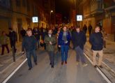 La remodelación de la calle Eulogio Periago de Lorca mejora la calidad urbana, la accesibilidad y las redes de suministros de servicios