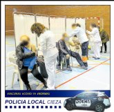 Salud Pública de la Región de Murcia celebra este martes otra jornada de vacunación masiva en el Polideportivo Municipal Mariano Rojas