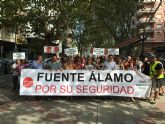 Los  empresarios de Fuente Álamo exigen mayores medidas de seguridad en el municipio