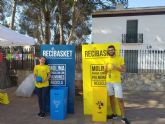 Molina de Segura recicla en Navidad con la campaña Molina piensa con los pulmones, Recicla
